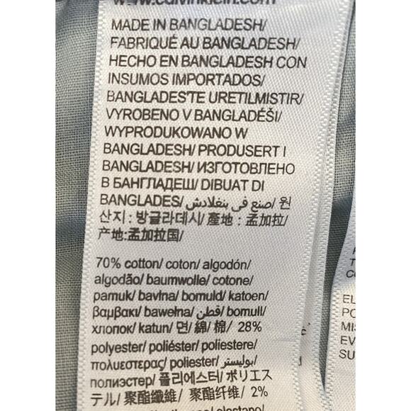 Calvin Klein Slim Straight Fit Black Jeans Men 36x30 Blue Denim Medium Wash NWT - Picture 7 of 9